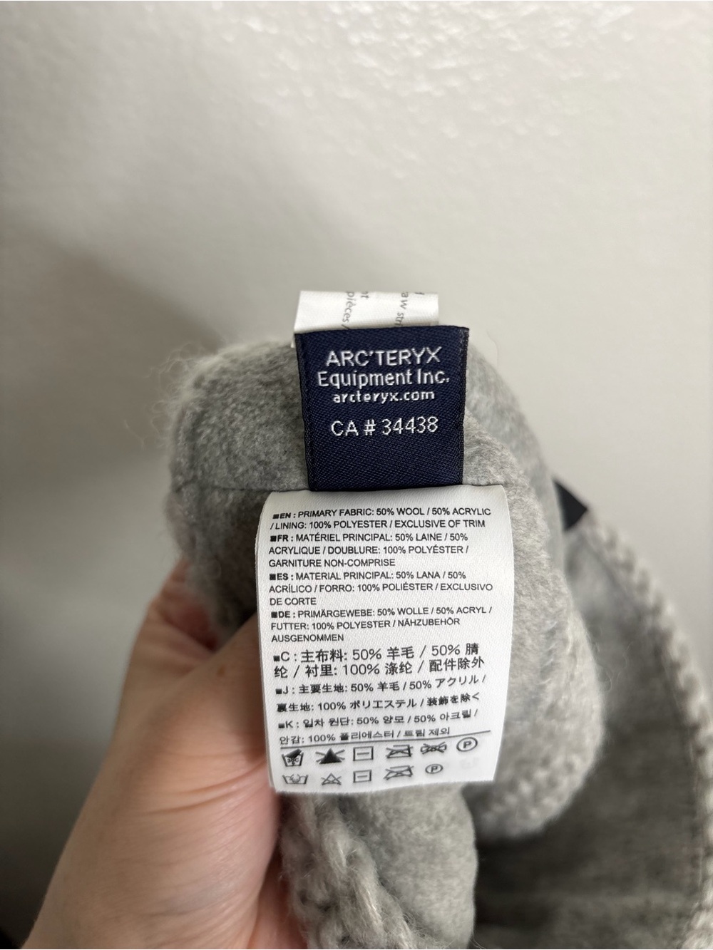 Arc'teryx Wool Hepcat Beanie Hat - Picture 6 of 8
